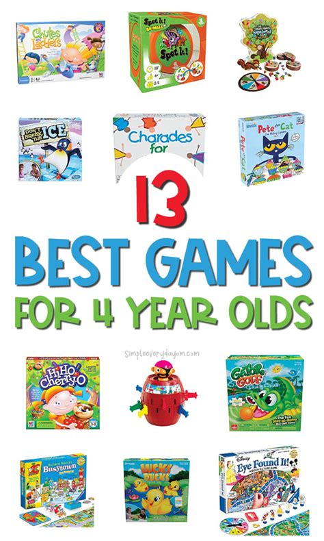 online games for 4 year olds